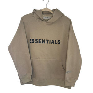 Essentials Fear of God Hoodie Tan Large